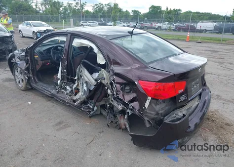 2010 Kia Forte Ex from USA, damaged, VIN KNAFU4A24A5280495